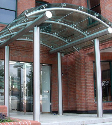 Entrance Glass Canopies