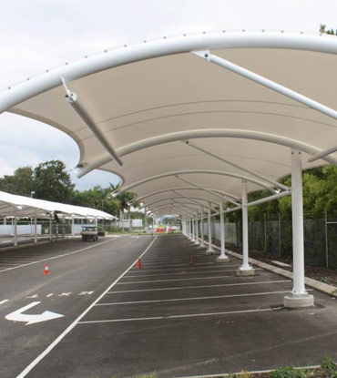 Tensile Car Parking Structures